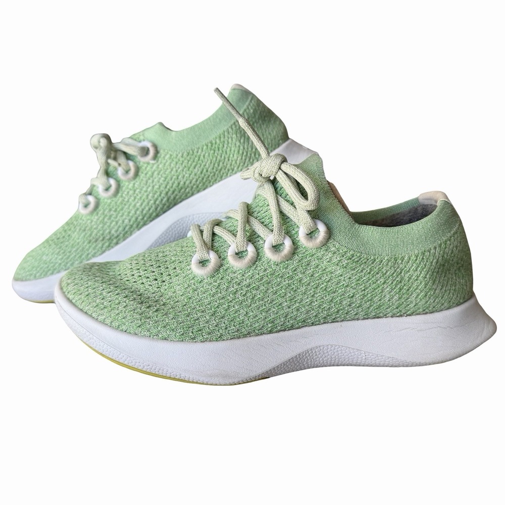 Allbirds Tree Dashers TD Sneakers Shoes Sage Green Women's Sz‎ 7 Running Comfort